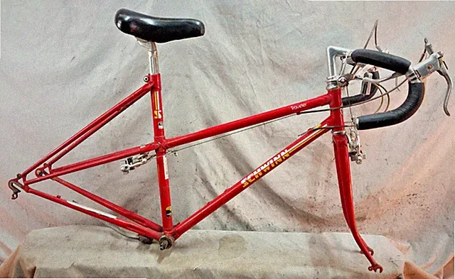 1983 Schwinn Traveler VTG Bike Frame Set X-Small 49cm Lugged 4130 Chromoly Steel