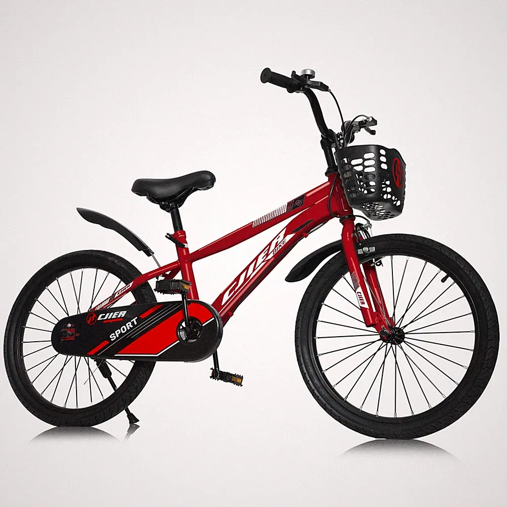 20 Inch Kids Bike with Kickstand for Boys Girls Ages 10-12 Easy Assembly Red