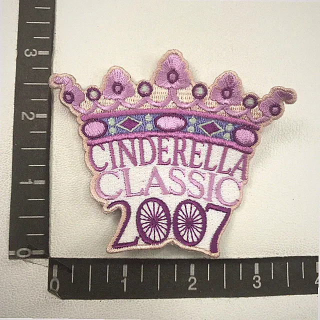 2007 Princess Women Girls CINDERELLA CLASSIC Bicycle Tour Patch California 04NC
