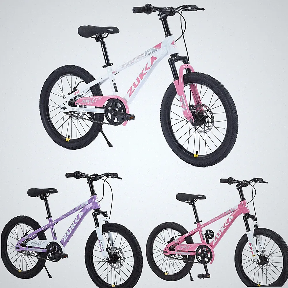 20in Mountain Bike Kids MTB Dual Disc Brakes Suspension for 7-10 Years Bicycle