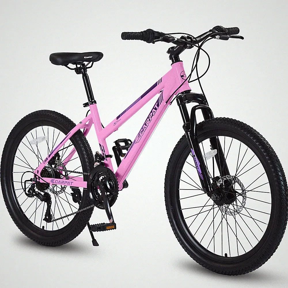 26" Mountain Bike for Women, Shimano 21 Speed, Adult Bicycle Front Suspension