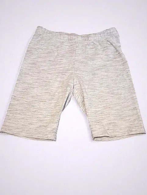Cat & Jack Girls Bike Shorts Size Large 10/12 Gray Heather Space Dye Stretchy
