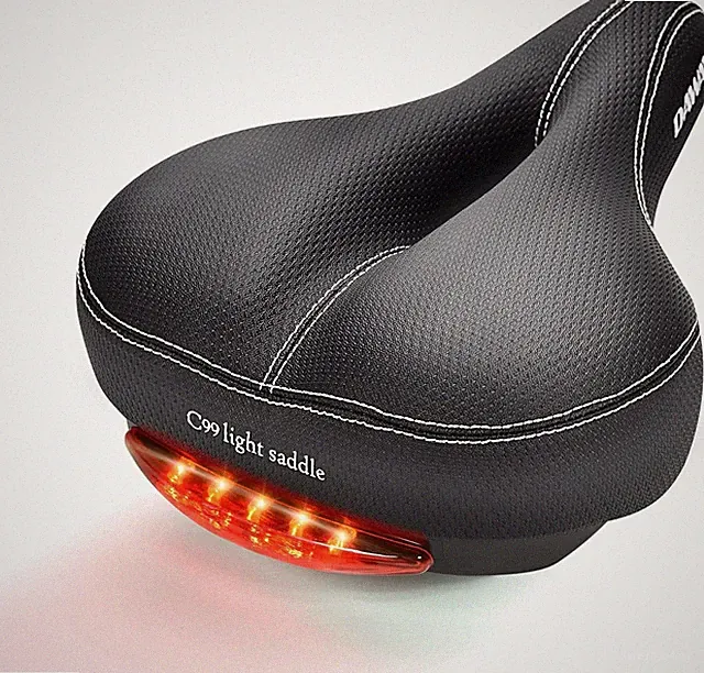 Comfortable Men Women Bike Seat - Soft Memory Foam Padded Bicycle Seat, Bike Sad