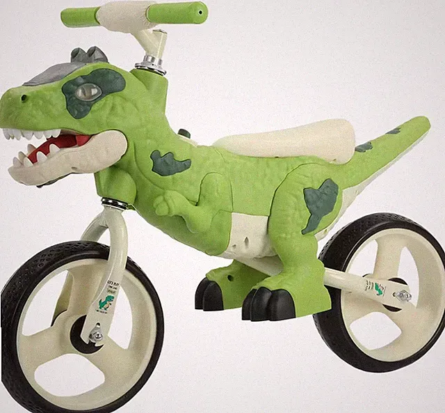 Dinosaur-Themed Toddler Balance Bike Toys for 3 4 5 6 7 Year Old Girls & Boys