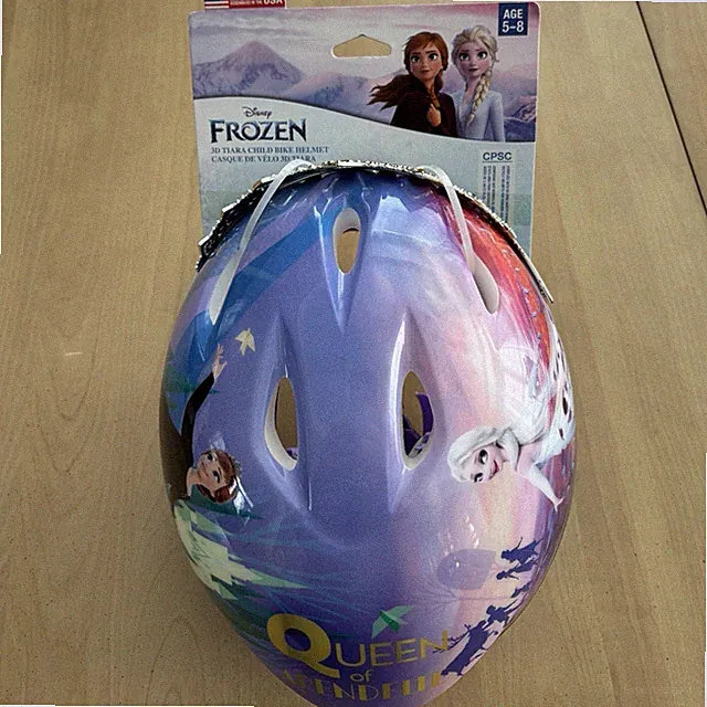 DISNEY FROZEN Child’s Bike Helmet. Age 5-8. BRAND NEW. See Pics for Detail.