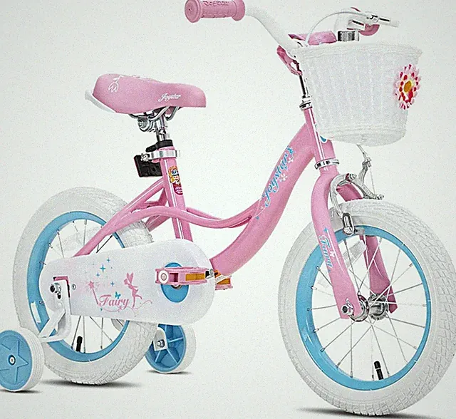 Fairy Girls Bike for Toddlers and Kids Ages 2-8 Years Old, 12 14 16 18 Inch Kids