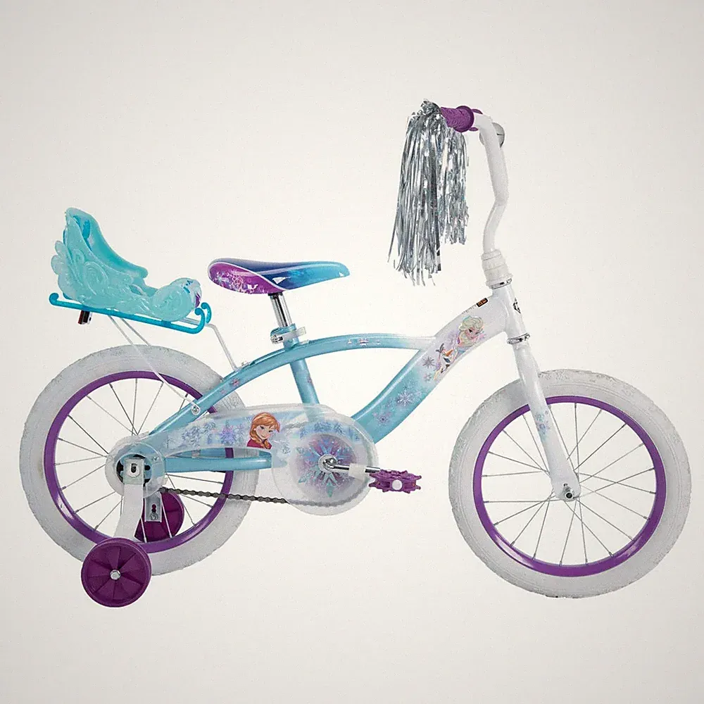 GIRLS KIDS TRAINING BIKE Disney Frozen 16-Inch Bicycle Ages 4-6 Years