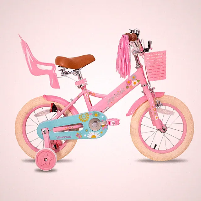 JOYSTAR Little Daisy Kids Bike for Girls Ages 2-7 Years Bikes with Doll Bike