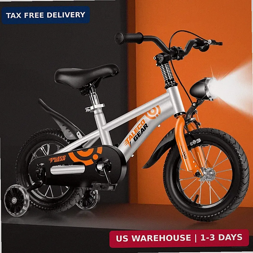 Kids Bike for Boys Girls, 12/14/16 Inch Bike with Training Wheels, Bicycle for K