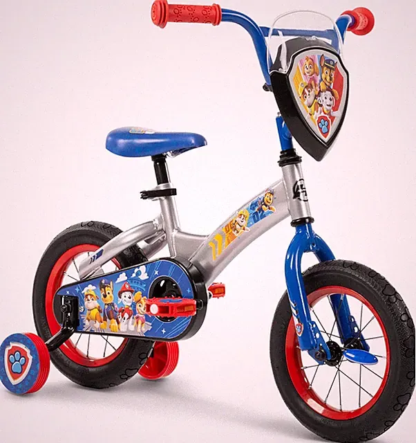 Paw Patrol Kids' Bikes, Sizes 12/16 Inch, Beginner Rider, Multiple Designs and C