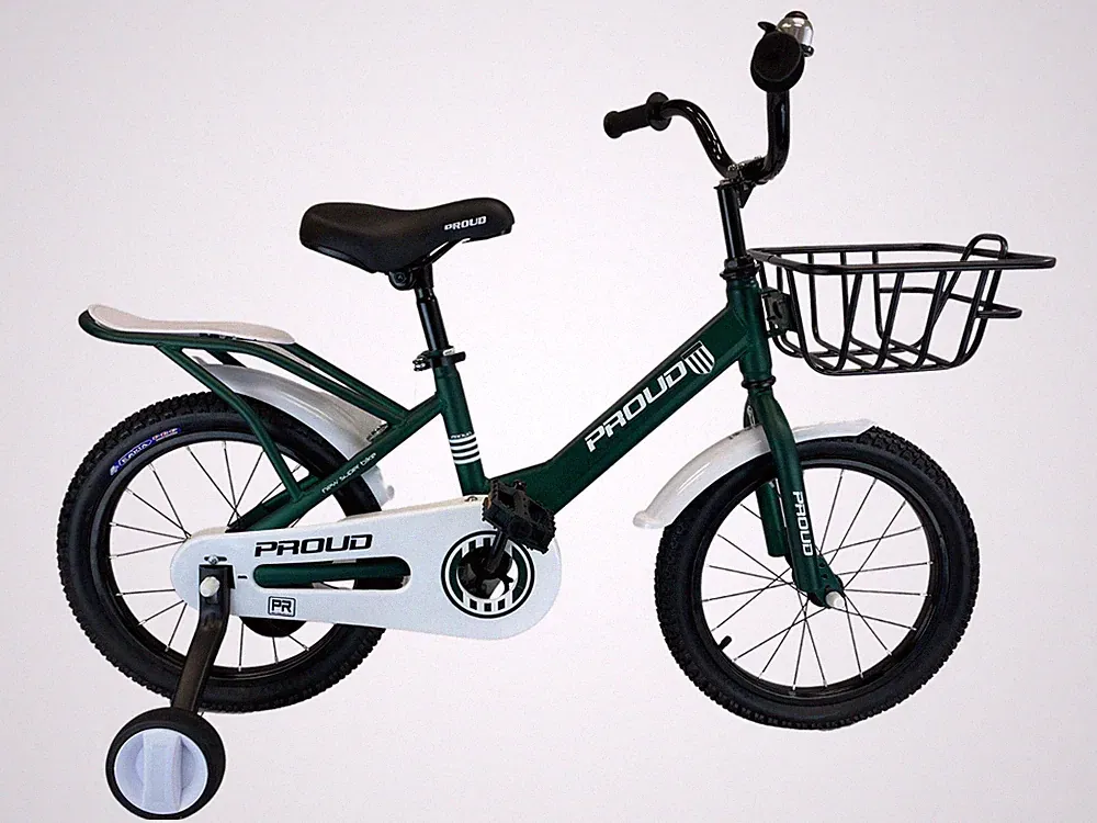 PROUD Kids Bike for Boy/Girls Bicycle with Training Wheels 16 Inch 4-6 years 16"