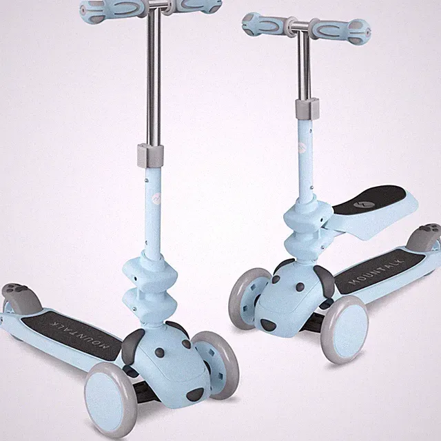 Scooter/Balance Bike, 3 Wheels Scooter with Seat, Ride On Toys for Girls and...