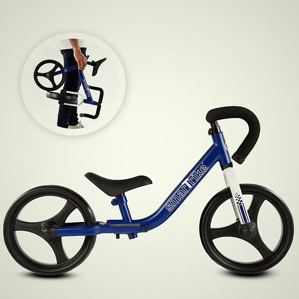 smarTrike Balance Bike for 1, 2, 3, 4, and 5 Year Old Boys & Girls - Folding Kid