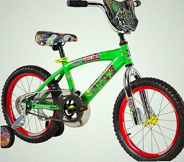 Teenage Mutant Ninja Turtles Boys Bike for Ages 5-7 – Beginner Kids Bicycle with
